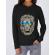 Hoodie dama cu gluga king of summer negru