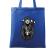 Sacosa din panza coffee reaper albastru regal