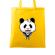 Sacosa din panza panda sailor galben