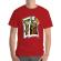 Tricou adler barbat card rosu