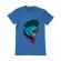 Tricou adler barbat cat punk albastru azuriu
