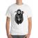 Tricou adler barbat coffee reaper alb