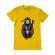Tricou adler barbat coffee reaper galben