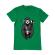 Tricou adler barbat coffee reaper verde mediu