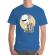 Tricou adler barbat death of grandfather albastru azuriu