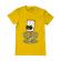 Tricou adler barbat death of skateboarder galben