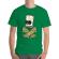 Tricou adler barbat death of skateboarder verde mediu