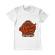 Tricou adler barbat drawing pencil alb