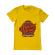 Tricou adler barbat drawing pencil galben