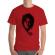 Tricou adler barbat imagine cassette rosu
