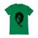 Tricou adler barbat imagine cassette verde mediu