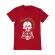 Tricou adler barbat its coffee time rosu