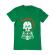 Tricou adler barbat its coffee time verde mediu
