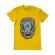 Tricou adler barbat king of summer galben
