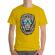 Tricou adler barbat king of summer galben