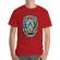 Tricou adler barbat king of summer rosu