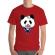 Tricou adler barbat panda sailor rosu
