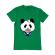 Tricou adler barbat panda sailor verde mediu
