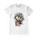 Tricou adler barbat skull movie alb