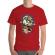 Tricou adler barbat skull movie rosu