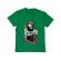 Tricou adler copil adventure of the sea verde mediu