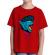 Tricou adler copil cat punk rosu