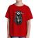 Tricou adler copil coffee reaper rosu