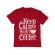 Tricou adler copil keep calm with coffee rosu