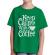 Tricou adler copil keep calm with coffee verde mediu