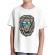 Tricou adler copil king of summer alb