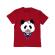 Tricou adler copil panda sailor rosu