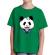 Tricou adler copil panda sailor verde mediu