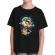 Tricou adler copil skull movie negru