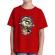 Tricou adler copil skull movie rosu