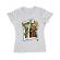 Tricou adler dama card alb