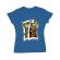 Tricou adler dama card albastru azuriu