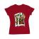Tricou adler dama card rosu