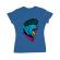 Tricou adler dama cat punk albastru azuriu