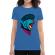 Tricou adler dama cat punk albastru azuriu