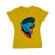 Tricou adler dama cat punk galben