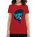 Tricou adler dama cat punk rosu
