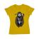 Tricou adler dama coffee reaper galben