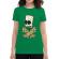 Tricou adler dama death of skateboarder verde mediu