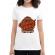 Tricou adler dama drawing pencil alb