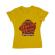 Tricou adler dama drawing pencil galben