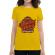 Tricou adler dama drawing pencil galben