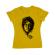 Tricou adler dama imagine cassette galben