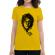 Tricou adler dama imagine cassette galben