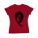 Tricou adler dama imagine cassette rosu