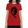Tricou adler dama imagine cassette rosu